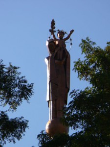 Statue notre dame de france - baillet