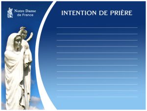 Intention de prière copie