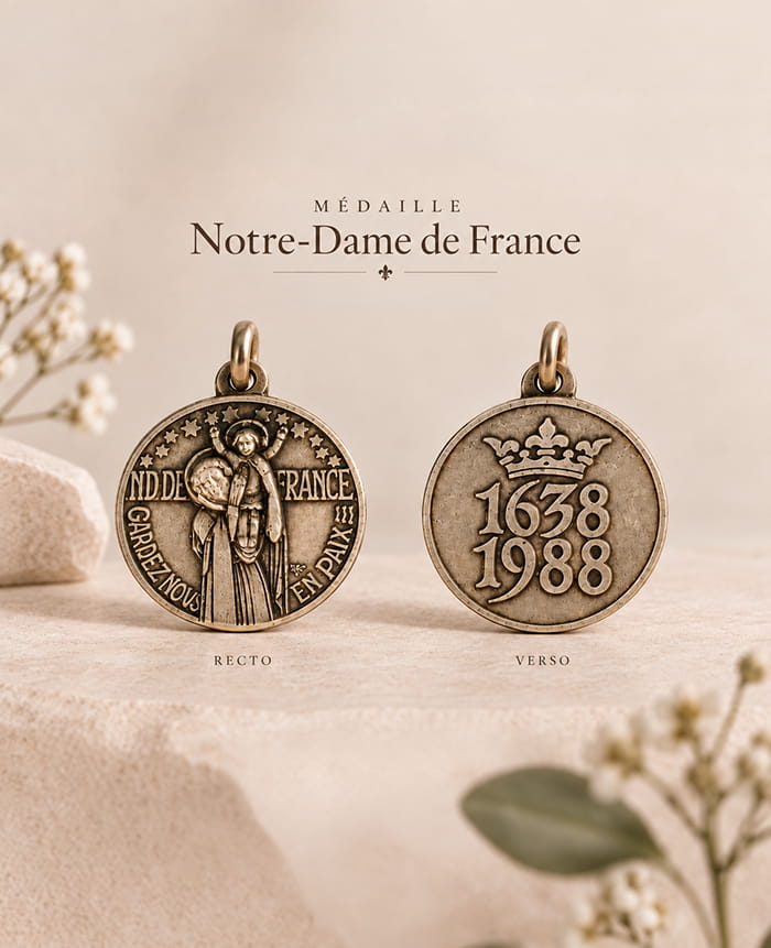 Médaille Notre-Dame de France, Reine de la Paix