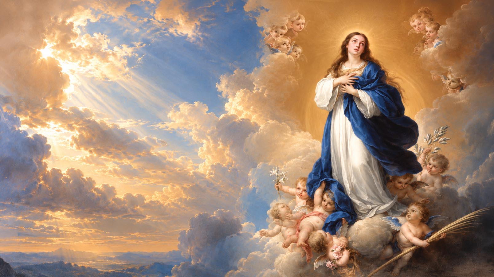 L’Assomption de la Vierge Marie parmi les nuées (peinture)