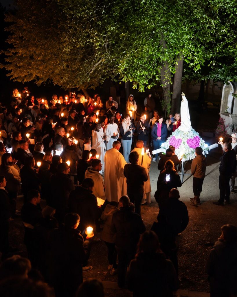 Fête de Notre-Dame de Fatima : une nuit de lumière et de communion