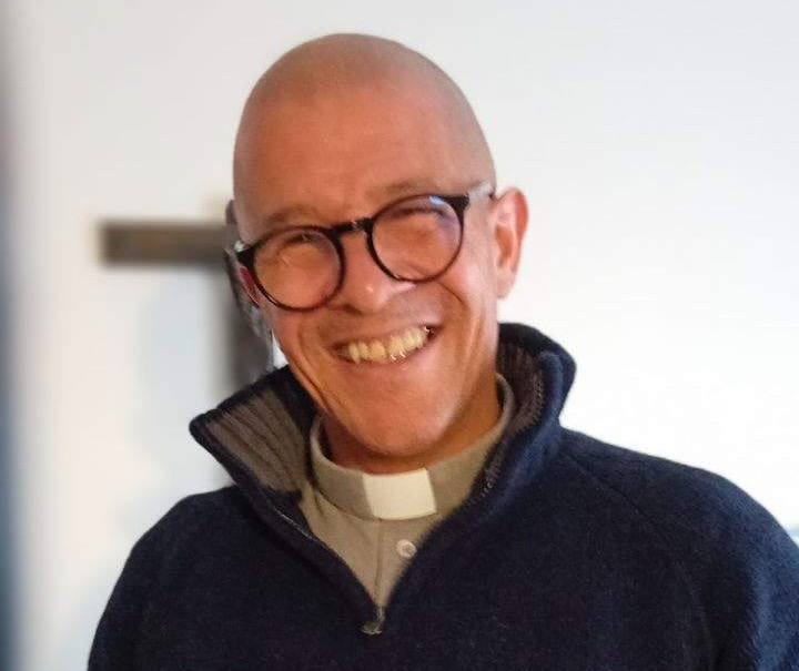 Le père Charles Roboam, chapelain du sanctuaire Notre-Dame de France